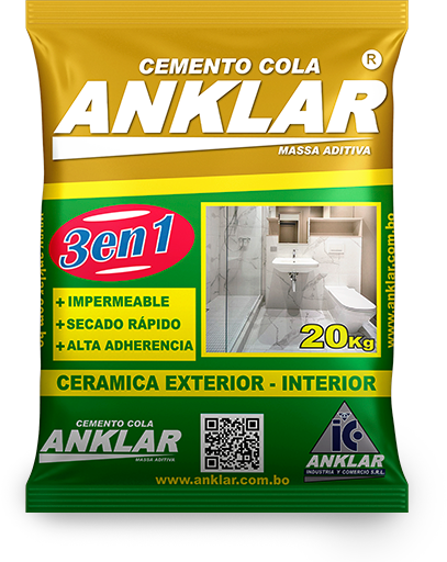 Cemento cola para Cerámica (Bolsa verde) - Cemento cola ANKLAR